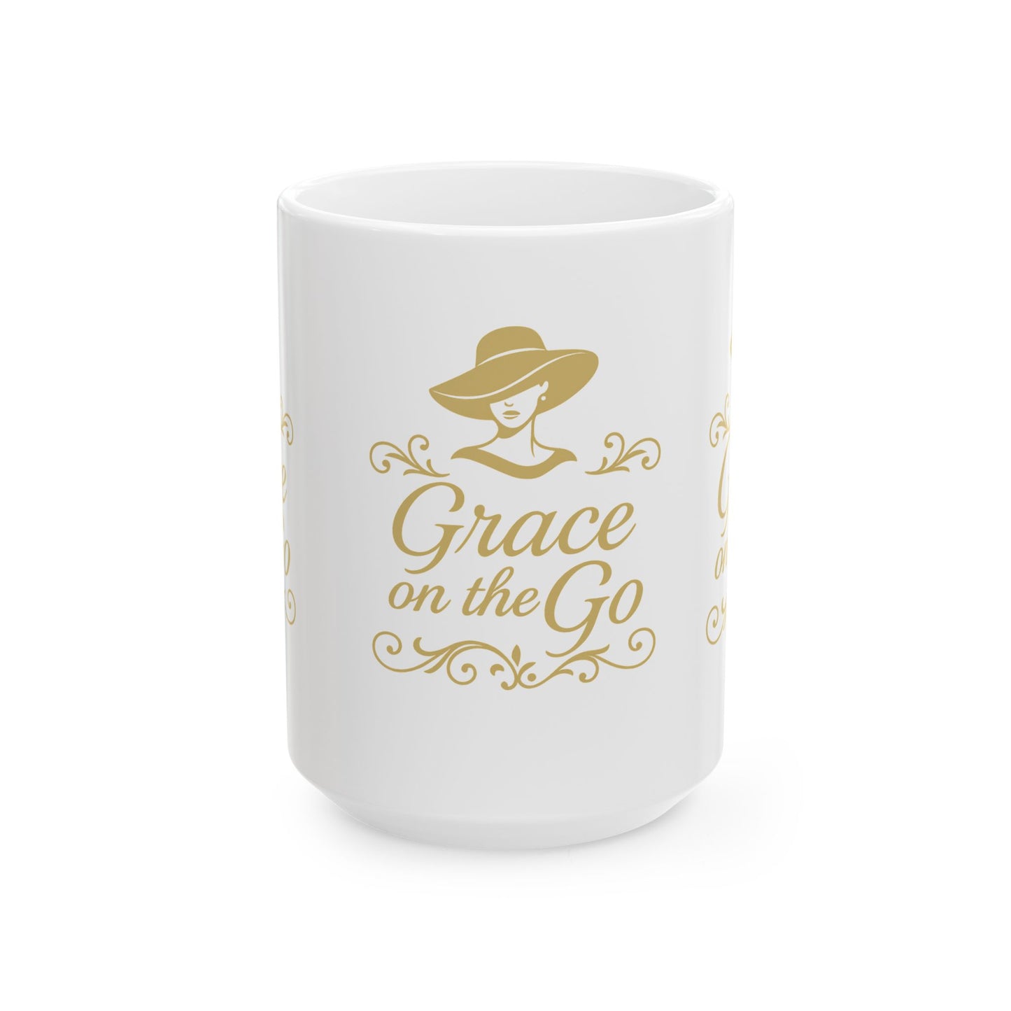 Grace on the Go Ceramic Mug - Refined Rebel Collection, 11oz & 15oz