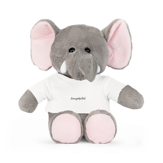 Cute Plush Toy with Stylish T-Shirt - Perfect Gift for Kids & Collectors