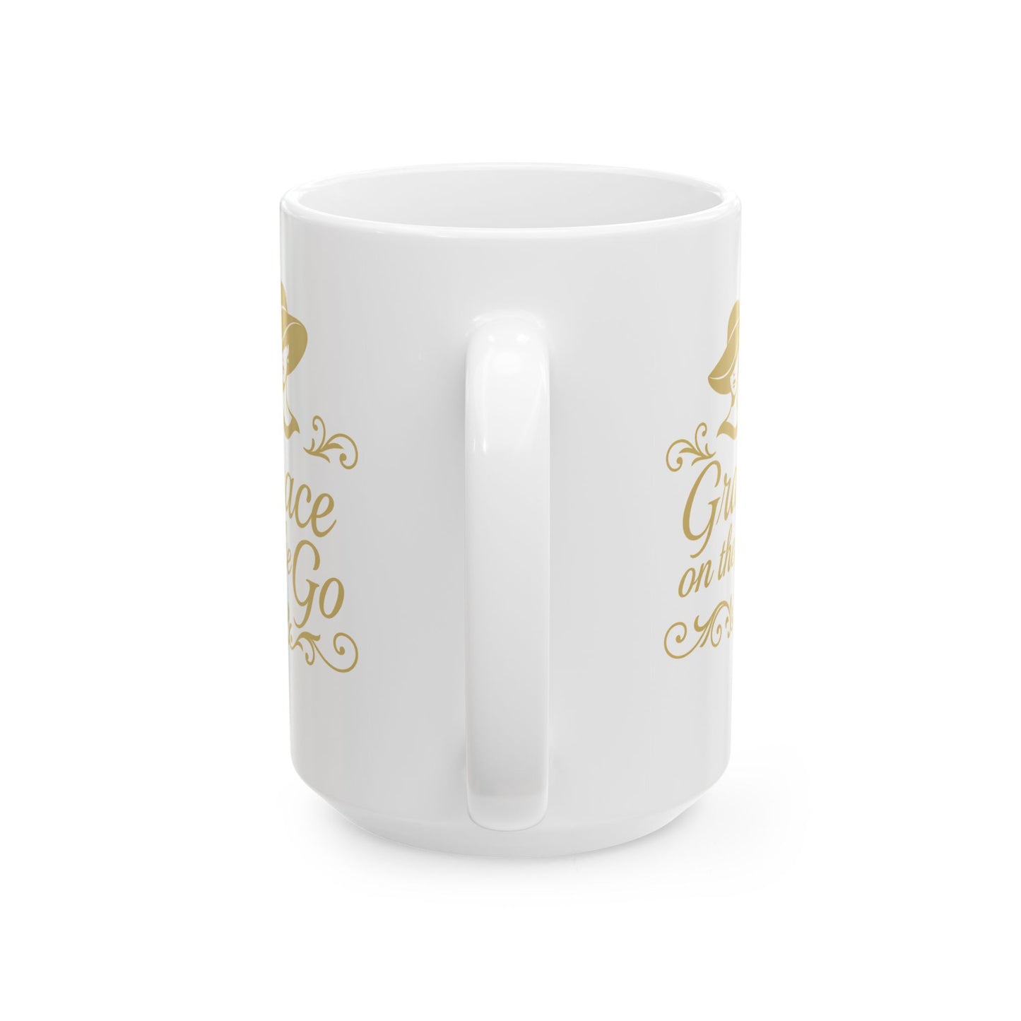 Grace on the Go Ceramic Mug - Refined Rebel Collection, 11oz & 15oz