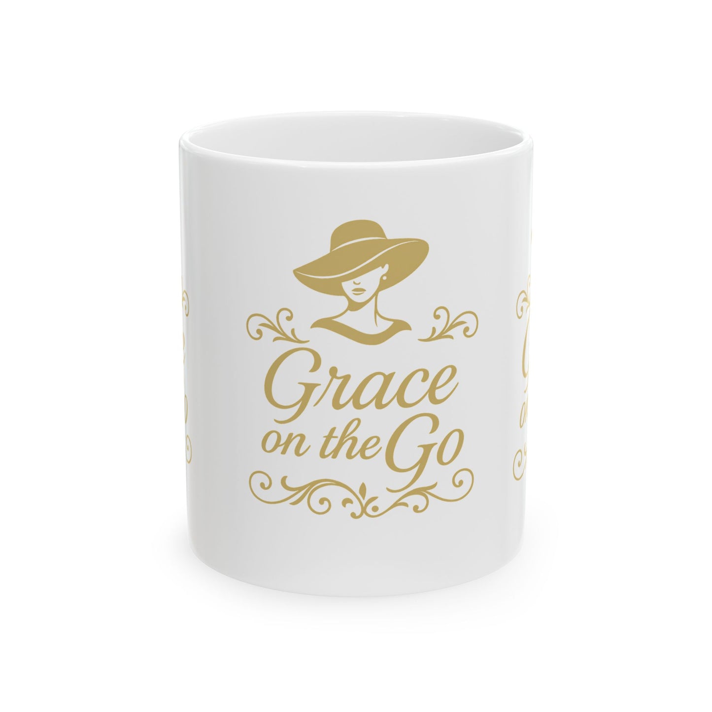 Grace on the Go Ceramic Mug - Refined Rebel Collection, 11oz & 15oz