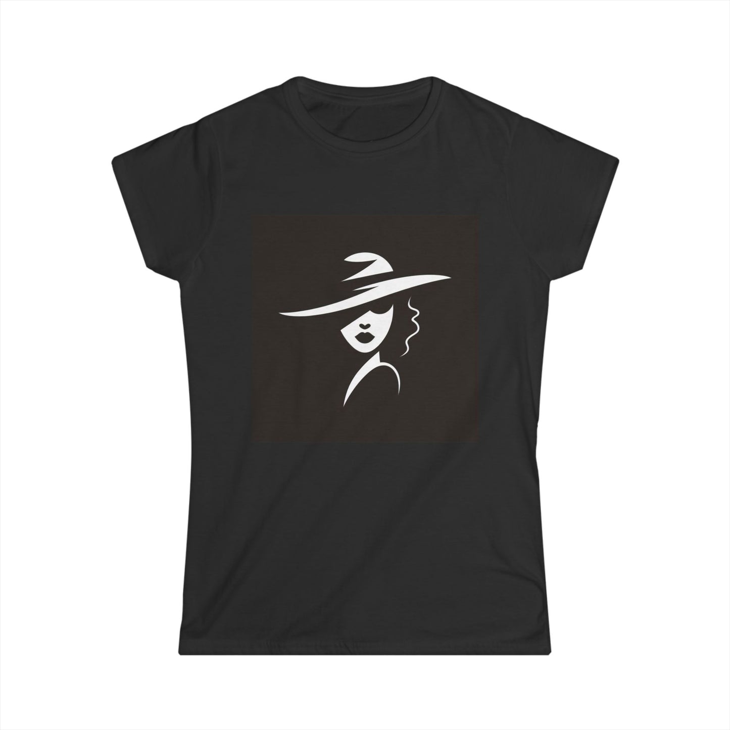 Chic Women's Softstyle Tee with Fashionista Design