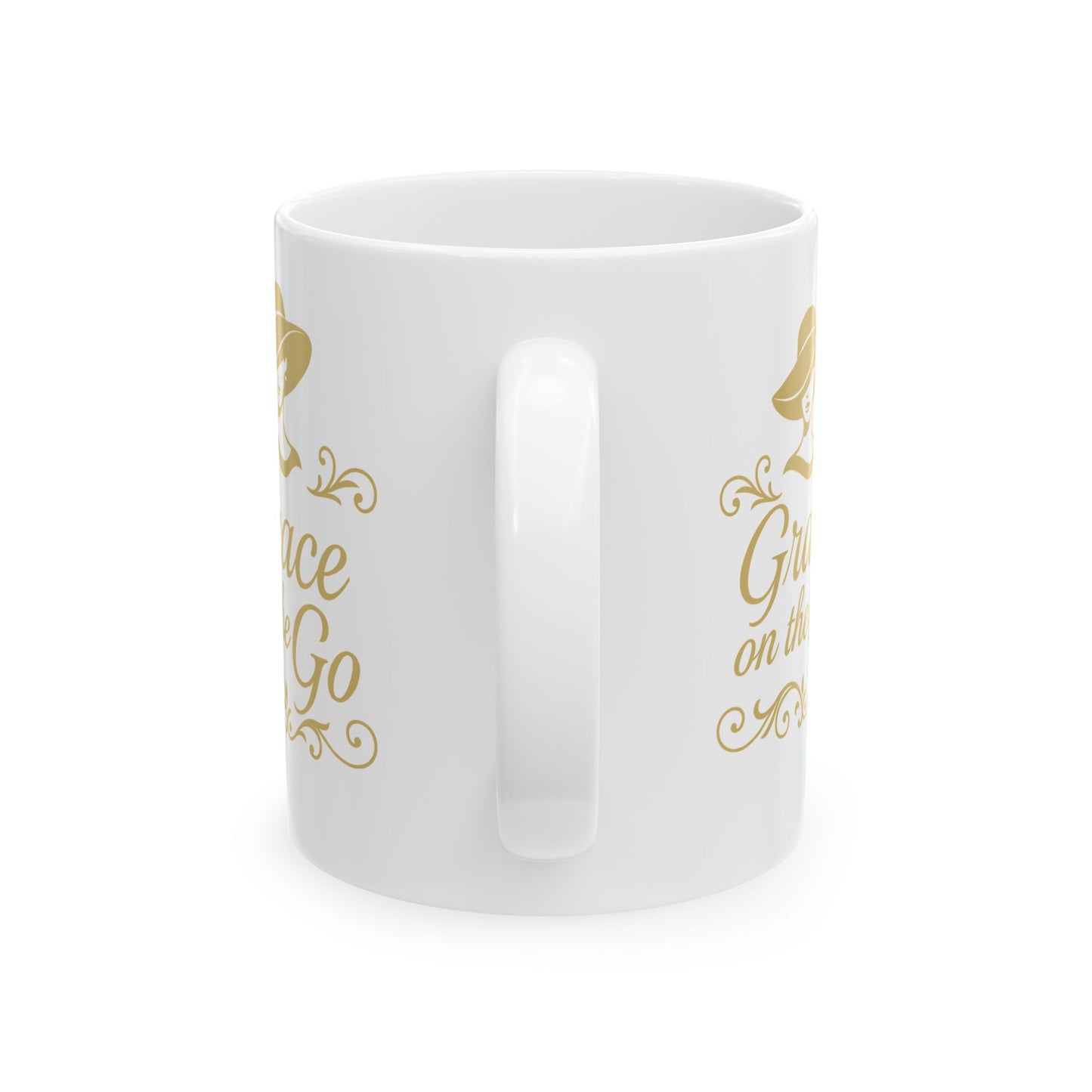 Grace on the Go Ceramic Mug - Refined Rebel Collection, 11oz & 15oz